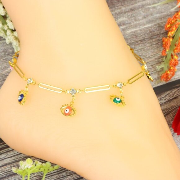 "Elegant Handmade Anklet – Delicate Jewelry for Women, MAR091427 - Picture 6 of 10